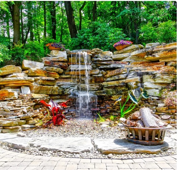 Outdoor Fountain Ideas for garden backyard