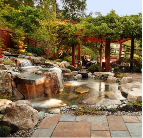 Outdoor Fountain Ideas for garden backyard
